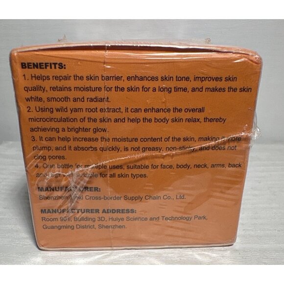 Jaysuing Wild Yam Cream 70g 2-Pack For Skin Tone & Texture Improvement - Picture 4 of 6